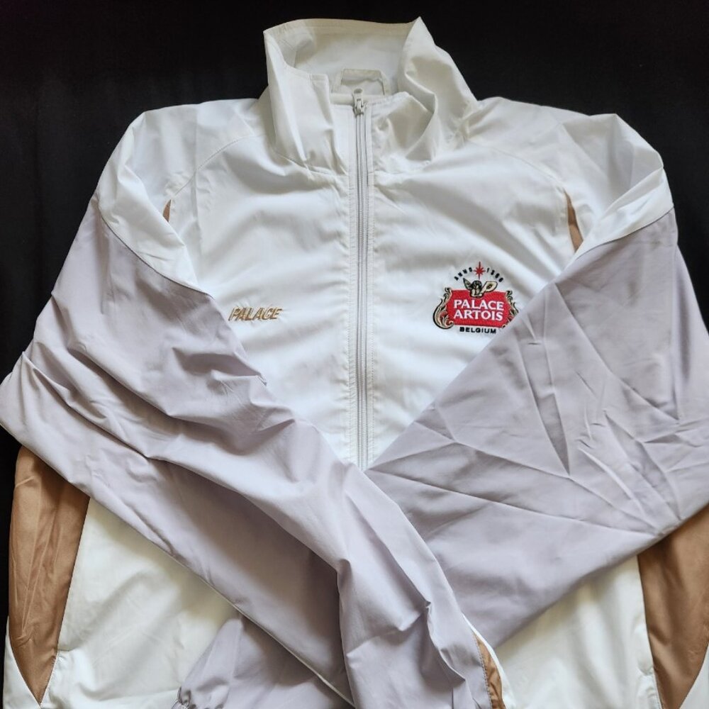 Palace Stella Artois Court Track Jacket White